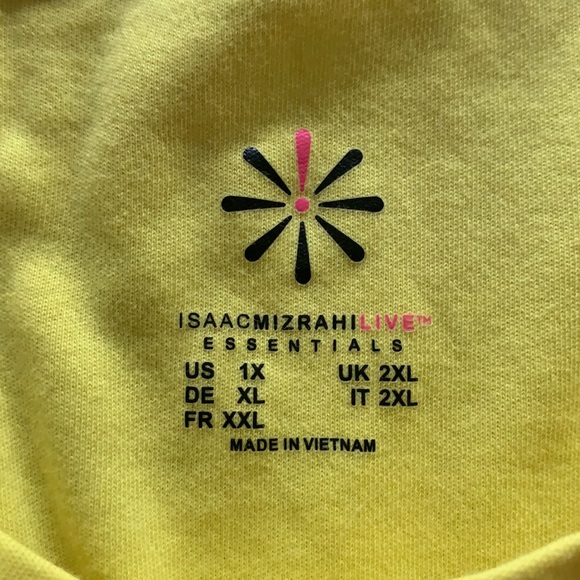 Isaac Mizrahi Live! Essentials V-Neck T-Shirt - Picture 5 of 8